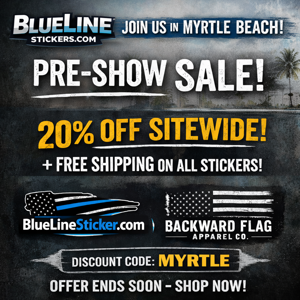 Soft Launch Sale — 20% Off Sitewide + Free Shipping on Stickers 🇺🇸🐕‍🦺 HOLD THE LINE