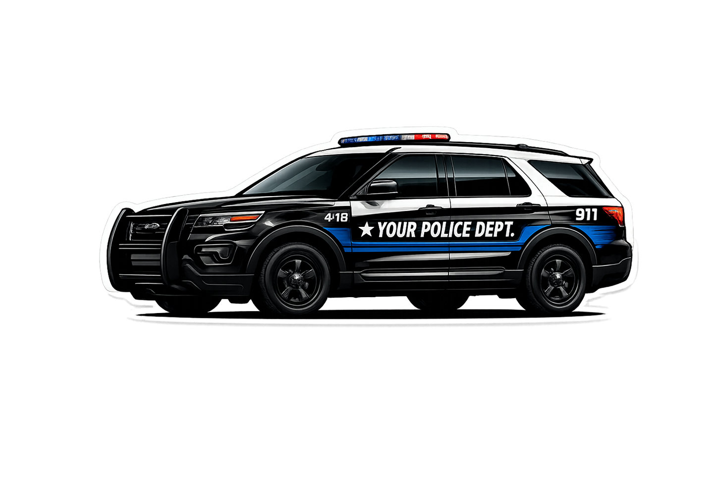 Customize your vehicle - police fire ems helicopter & motorcyle