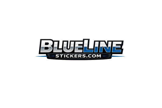 BlueLineStickers.com 5 inch sticker
