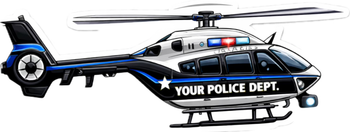 Customize your vehicle - police fire ems helicopter & motorcyle