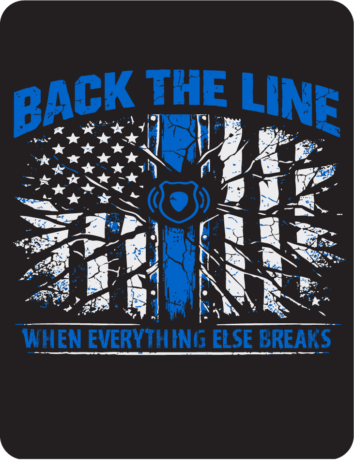 Back The Line Tee
