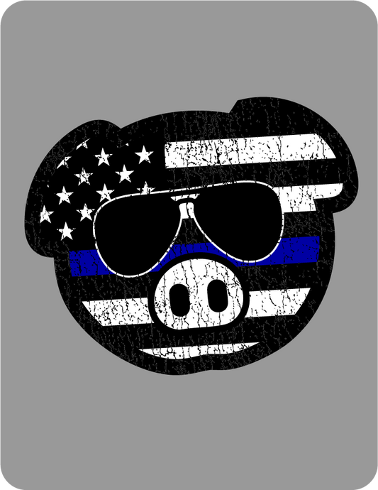 Thin Blue Swine Tee