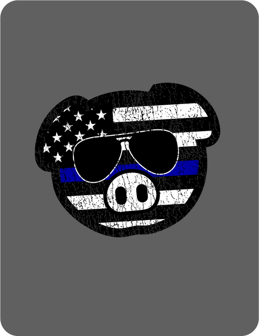 Thin Blue Swine Sticker